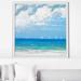 Longshore Tides Seaside II by Dan Meneely - Painting Canvas | 31.5 H x 31.5 W x 2 D in | Wayfair 31BE604DBBD44882B31456690791AD66