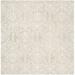 White 48 x 0.28 in Area Rug - House of Hampton® Davyan Damask Handmade Tufted Wool Beige Area Rug Wool | 48 W x 0.28 D in | Wayfair
