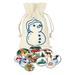The Holiday Aisle® Snowman Canvas Bag | 5 H x 4 W x 0.5 D in | Wayfair 6470920BFD6541AF9C3145B9A3802976