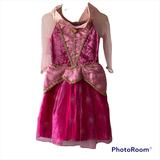 Disney Costumes | Disney Parks Aurora Sleeping Beauty Pink Princess Dress Medium | Color: Pink | Size: Medium