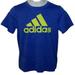 Adidas Shirts & Tops | Adidas Climalite Boys Blue & Neon Logo T-Shirt Size 7 Dri-Fit | Color: Blue/Yellow | Size: 7b