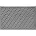 WaterHog Argyle Door Mat 2'x3' by Bungalow Flooring in Gray