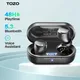 TOZO T12 Écouteurs Bluetooth Écouteurs sans fil avec son Premium Smart Touch affichage numérique