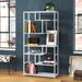 Trent Austin Design® Gateshead 65" H x 33.1" W Metal Cube Bookcase Metal in White | 65 H x 33.1 W x 13.4 D in | Wayfair