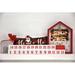 The Holiday Aisle® Countdown Advent Calendar Wood in Brown | 6.375 H x 18.875 W x 2 D in | Wayfair DC5468013745442DBA910AE7EC635051