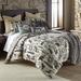 Loon Peak® Rathdrum/Taupe Microfiber Reversible 3 Piece Comforter Set Polyester/Polyfill/Microfiber in Brown | Wayfair