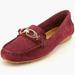 Coach Shoes | Coach Fortunana Suede Loafers | Color: Brown/Purple | Size: 9