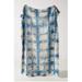 Anthropologie Bedding | Anthropologie Gauze Throw Blanket. | Color: Blue/White | Size: Os