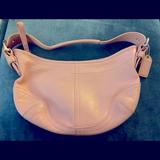Coach Bags | Coach L3s-9541 Vintage Pink Leather Boho Small Handbag/Purse, Excellent Quality | Color: Pink | Size: Os
