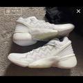 Adidas Shoes | Donovan Mitchell Adidas Basketball Shoes | Color: Silver/White | Size: 9