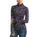 Ariat Lowell 2.0 1/4 Zip - M - Team Bit Print - Smartpak