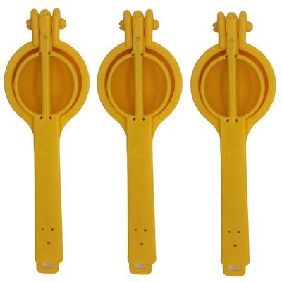 Handy Housewares Manual Juicer Lemon Squeezer, Citrus Fruit Squeeze Hand Press Juicing, Lemon and Lime Juice Tool