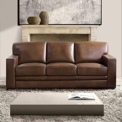 Abbyson Sofas Loveseats, Abbyson Living Tuscan Premium Italian Leather Sofa Set