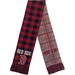 FOCO Boston Red Sox Plaid Color Block Scarf