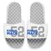 Youth ISlide Khalil Mack White NFLPA Number Fan Slide Sandals