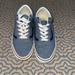 Vans Shoes | Denim Old Skool Skate Vans | Color: Blue | Size: 7.5