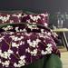 Lark Manor™ Anitra Almond Blossom Duvet Cover Set Japanese Oriental Style Pima Cotton/Sateen | King Duvet Cover + 2 King Shams | Wayfair