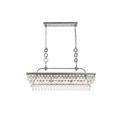 Elegant Lighting Nordic 40 Inch 6 Light Linear Suspension Light - 1219G40AS