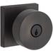 Baldwin Contemporary Single Cylinder Keyed Entry Door Knob with Square