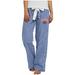 Women's Concepts Sport Blue/White New York Knicks Tradition Woven Pants