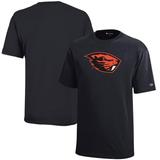 Youth Champion Black Oregon State Beavers Jersey T-Shirt