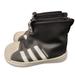 Adidas Shoes | Adidas Unisex Kids Superstar Fv4311 Black Round Toe Back Zip Boot Size 6 | Color: Black/White | Size: 8.5b