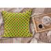 East Urban Home Ambesonne Mardi Gras Fluffy Throw Pillow Cushion Cover, Retro Pattern w/ Star Circular Motifs Masquerade Design | Wayfair