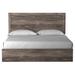 Signature Design by Ashley Ralinksi Low Profile Standard Bed Wood in Brown/Gray | 53 H x 80.39 W x 81.69 D in | Wayfair B2587B3