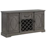 Red Barrel Studio® Server Wood in Brown/Gray | 38.25 H x 72.38 W x 19.75 D in | Wayfair 43644206386A4DE480959F602A066AD0