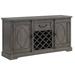 Red Barrel Studio® Server Wood in Brown/Gray | 38.25 H x 72.38 W x 19.75 D in | Wayfair 43644206386A4DE480959F602A066AD0