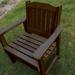 Birch Lane™ Ryder Patio Chair Plastic in Black/Brown | 34.7 H x 27.2 W x 24.2 D in | Wayfair 8DF317A0B4D940B99771DBAF956FB786