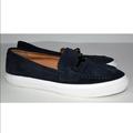 Coach Shoes | Coach 6 Corey Suede Closed Toe Loafer Navy Blue | Color: Blue | Size: 6