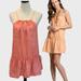 J. Crew Dresses | J. Crew Coral Linen Halter Minidress/Tunic | Color: Orange/Pink | Size: Xs