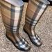 Burberry Shoes | Burberry Rain Boots | Color: Brown/Black | Size: 38