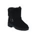 Women's Faux Suede 1.5" Heel With Berber Back Boot by GaaHuu in Black (Size 9 M)