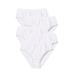 Plus Size Women's Hi-Cut Cotton Brief 5-Pack by Comfort Choice in White Pack (Size 10)