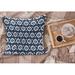 East Urban Home Ambesonne Ikat Fluffy Throw Pillow Cushion Cover, Circles w/ Dots Ornate Pattern Vintage Design Traditional | Wayfair