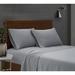 London Fog Microfiber Sheet Set Polyester in Gray | King | Wayfair SS4463GYKG-4700