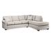 White Sectional - Braxton Culler Bedford 117" Wide Right Hand Facing Sofa & Chaise Polyester/Cotton/Other Performance Fabrics | Wayfair