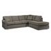 Brown Sectional - Braxton Culler Bedford 117" Wide Right Hand Facing Sofa & Chaise Polyester/Cotton/Other Performance Fabrics | Wayfair