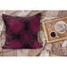 East Urban Home Ambesonne Purple Mandala Fluffy Throw Pillow Cushion Cover, Psychedelic Digital w/ Baroque Rococo Indie Design | Wayfair