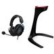 HyperX HX-HSCAS-BL/WW Cloud Alpha S - Gaming Headset Virtual 7.1 Surround Sound und verstellbarem Bass, Blue & Speedlink EXCEDO Gaming Headset Stand - Ständer, schwarz