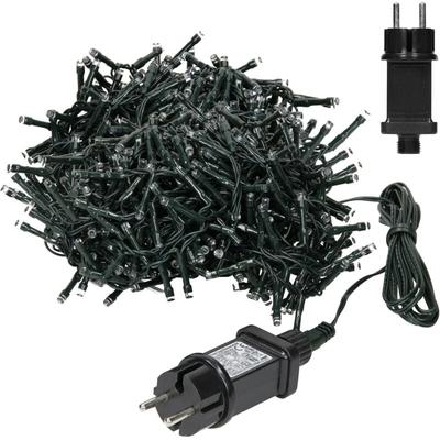 Ecd Germany - led Lichtervorhang 12m 360 Warmweiße LEDs, Eiszapfen Lichterkette led Image