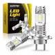 AUXITO-Ampoule de sauna de voiture à LED H7 sans fil conception sans ventilateur puce CSP lampe