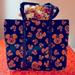 Disney Bags | Disney Mickey And Minnie Mouse Jack O Lantern Halloween Tote | Color: Black/Orange | Size: 15”H X 18”W Approximately