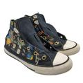 Converse Shoes | Converse Camp Converse Kids 1.5 High Top Casual Shoes - 667527f | Color: Black | Size: 1.5b