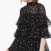 Kate Spade Dresses | Kate Spade New York Heartbeat Embroidered Dress Black/Cream Size 8 N W T. | Color: Black | Size: 8