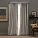 Bulerin Wildon Home® Sanctuary Back Tab Room Darkening Lined Curtain Panel Pair 100% Cotton in White | 84 H x 50 W in | Wayfair