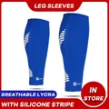 Leggings de sport de football respirants pour hommes et femmes manches de compression du mollet