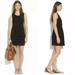 Madewell Dresses | Madewell Black Sleeveless Knit Telegraph Dress | Color: Black | Size: Xs